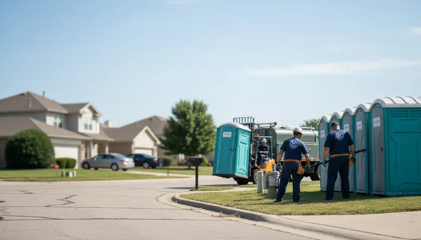 Porta Potty Rental in Oak Ridge, LA near me